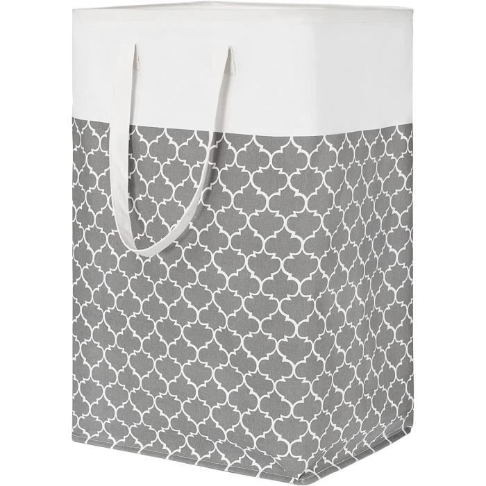 Chariot à Roulettes Pour Paniers à Linge Tosca – BLANC