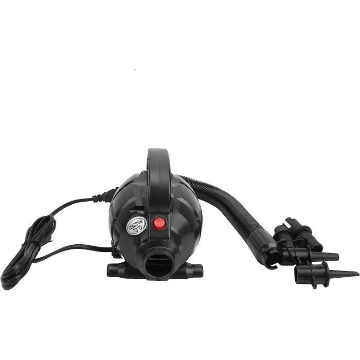 Pompe Électrique Gonflage/Dégonflage 600W Ultra Rapide Et Silencieuse – 510 L/min – Idéale Pour Matelas, Lits D'Eau, Canots (220-240V UE)