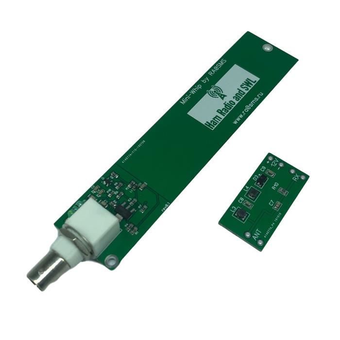 Antenne Active Mini-Whip SDR 10 KHz - 30 MHz - Antenne Courte Pour Radio Et Ondes Courtes