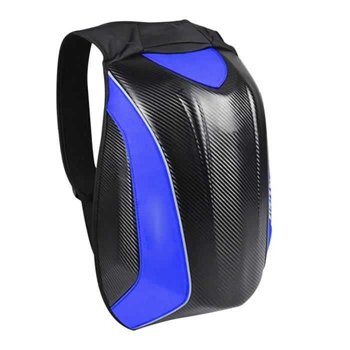 Set: Moto Sacoche de selle Bagtecs X50 Porte-bagages arrière 50Ltr en