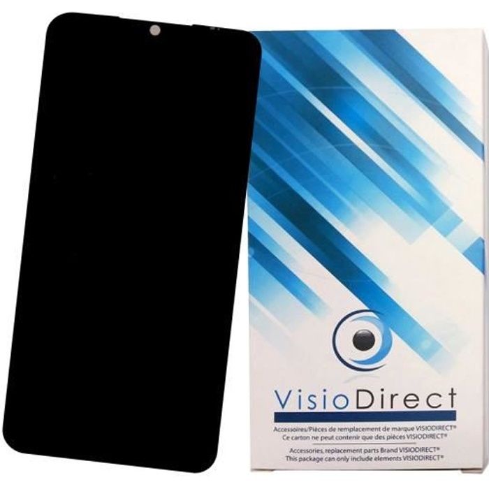 Écran LCD + Vitre Tactile Pour Xiaomi Redmi Note 8 - Noir - Neuf Visiodirect