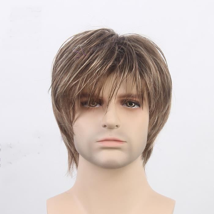 Faux Cheveux Homme : Homme False 100 Humain Cheveux ...