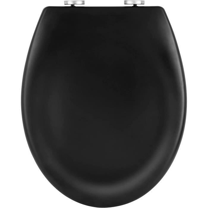 Abattant wc hotsell noir mat