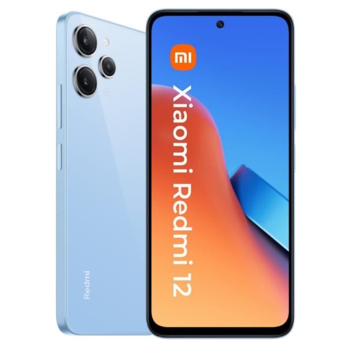 XIAOMI Redmi 12 - 256Go ROM 8Go RAM Bleu Ciel Smartphone 4G XIAOMI Redmi 12 - 256Go ROM 8Go RAM Bleu Ciel Smartphone 4G