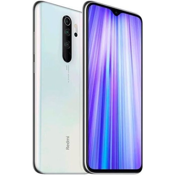 Vente Téléphone portable XIAOMI Redmi note 8 Pro 128Go(6Go RAM) Blanc pas cher Vente Téléphone portable XIAOMI Redmi note 8 Pro 128Go(6Go RAM) Blanc pas cher