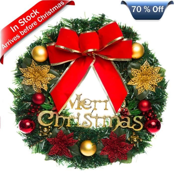 Couronne De Noël Couronnes De Noël Pour Porte Avant