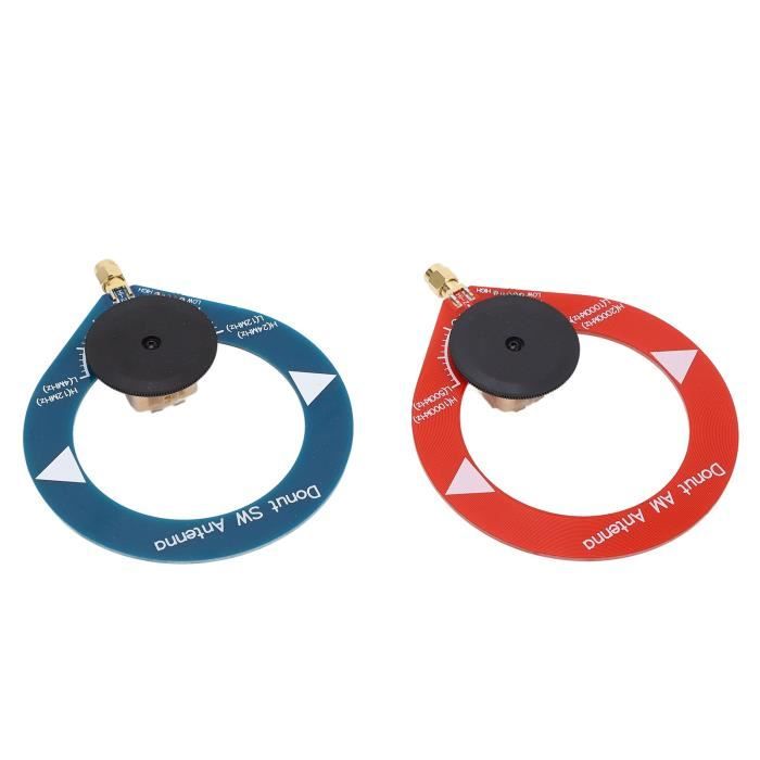 2 Stück Tragbare Donut AM Antenne PCB Mini Loop Antenne für Verbesserten Empfang auf
