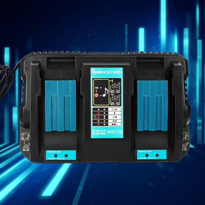 Démarreur Auto QUPERR Portable Compatible Batterie Makita 18V - Booster 12V Pour Dépannage, Camping, Hiver