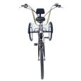 24" 6 Vitesse tricycle Vélo à 3 Roues Adulte Tricycle Avec Panier, Cruiser Vélo Adulte tricycle avec Panier noir-1