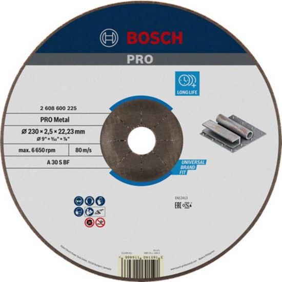 Disques à Tronçonner 115 Mm Nemura - Lot De 25 - Pour Métal, Acier, Inox - 115x2x22,2 Mm - 6
