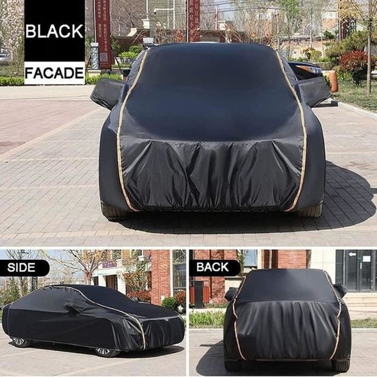 Housse De Voiture Complète Pour Renault Twingo II/III 2007-2020 - 210D-PU, Imperméable, Protection Toutes Saisons Avec Fermeture éclair