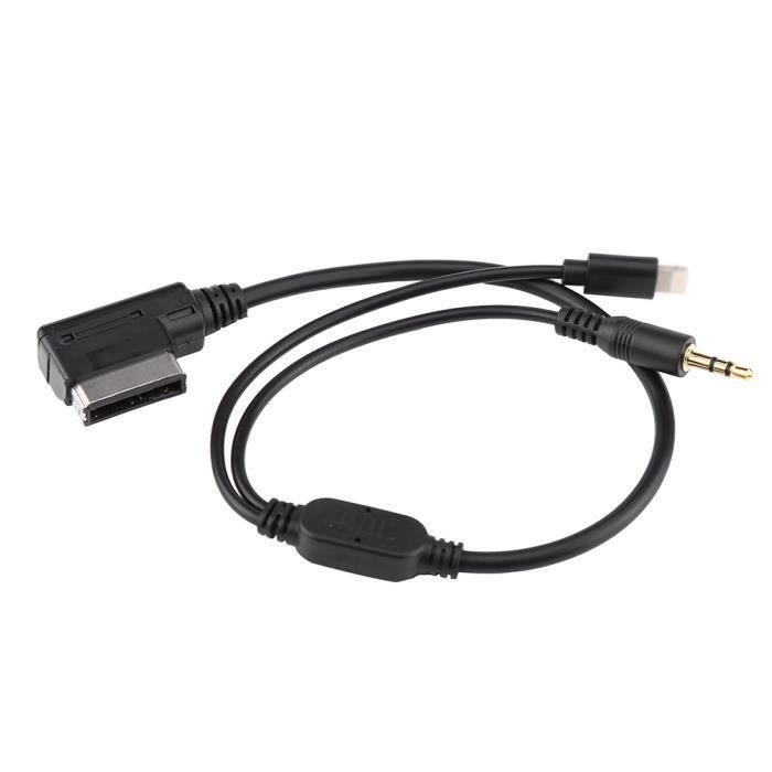 5pcs 3.5mm Câble audio de voiture pour Smartphone 3.5 Mâle à Mâle Aux Câble  pour Ordinateur Portable Casque