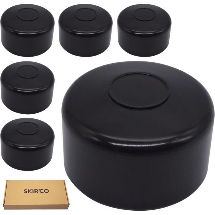 Capuchons Poteau 3.8cm Filet Lot De 8 Capuchons Pour Poteaux De Trampoline - Diamètre 3,8 Cm - Avec Vis à Pouce - Bleu Couvercles Poteaux 3.8cm