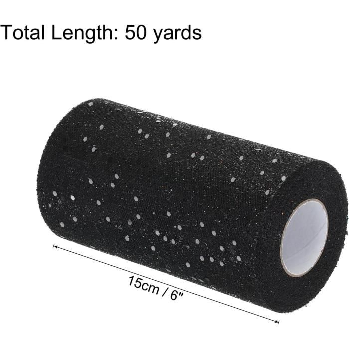 Rouleau De Ruban De Tulle À Paillettes Pour Jupe Tutu, Couture, Cadeau De Noël, Mariage, 15,2 Cm