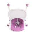 Chaise haute pour bébé, chaise pour repas bébé, évolutive pliable et ajustable, chaise de salle à manger pour enfants- violet-2