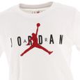 Tee shirt manches courtes Brand tee 5 blanc jordan - Jordan-2