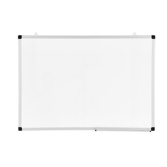 Tableau blanc magnétique - 70 x 100 cm - blanc, Acaza