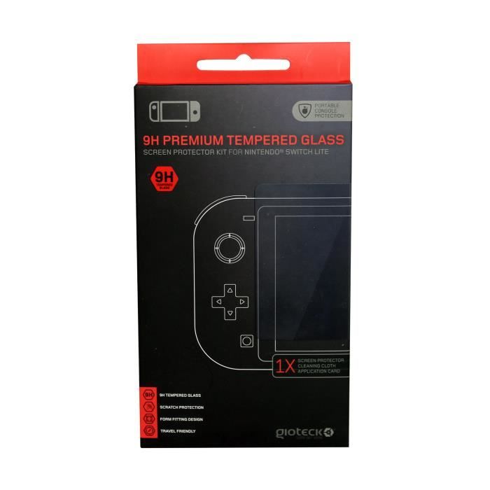 VGUARD Pack de 3 Verre Trempé Compatible avec Nintendo Switch Lite, Film  Protection en Verre trempé écran Protecteur vitre - Anti Rayures - Ultra  Résistant Dureté 9H pour Nintendo Switch Lite 