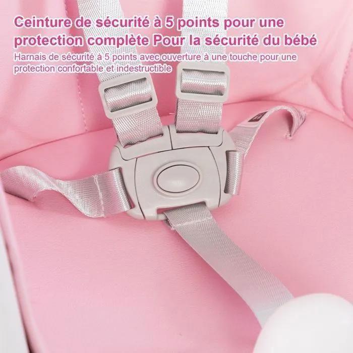K IKIDO Chaise haute pour bébé, chaise haute évolutive pliable avec K IKIDO Chaise haute pour bébé, chaise haute évolutive pliable avec
