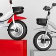Tricycle pour Enfants - HHENGDAFS - Rouge/Blanc - 18 mois à 6 ans - Panier de Rangement-3