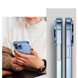 VCOMP® Pour Apple iPhone 13 Pro Max 6.7": Coque Silicone gel UltraSlim et Ajustement parfait - TRANSPARENT-3