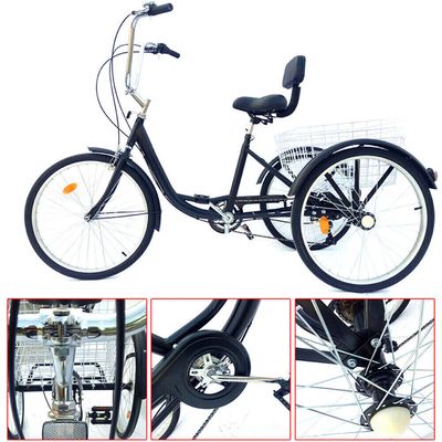 Tricycle Adulte ARBGO - 8 Vitesses - Panier - Pour Seniors Et Promenade