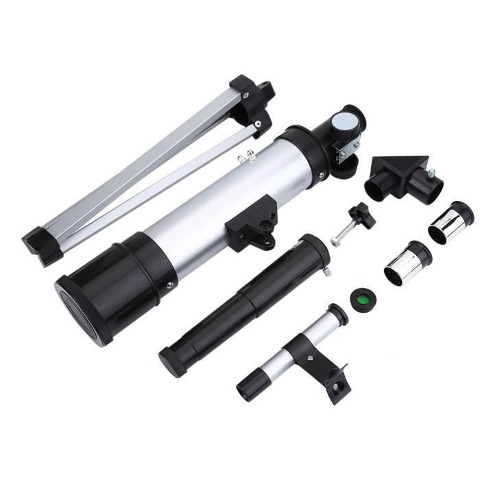 Télescope Réfracteur ADVT 50/360 – Longue Portée, 20-40x, étanche IPX6 – Pour Enfants