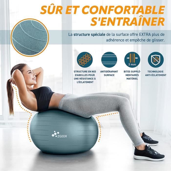 Balle De Gymnastique Somersault Multifonction - Entraînement Yoga Et Fitness