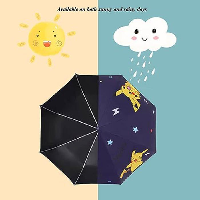 Mnsruu Double Couche Inversé Parapluies Mignon Dessin Animé