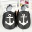 Pirate 6//12 mois Chaussons B/éb/é en cuir doux