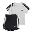 T-shirt enfant Adidas 3S Sport Set - Blanc - Manches courtes-0
