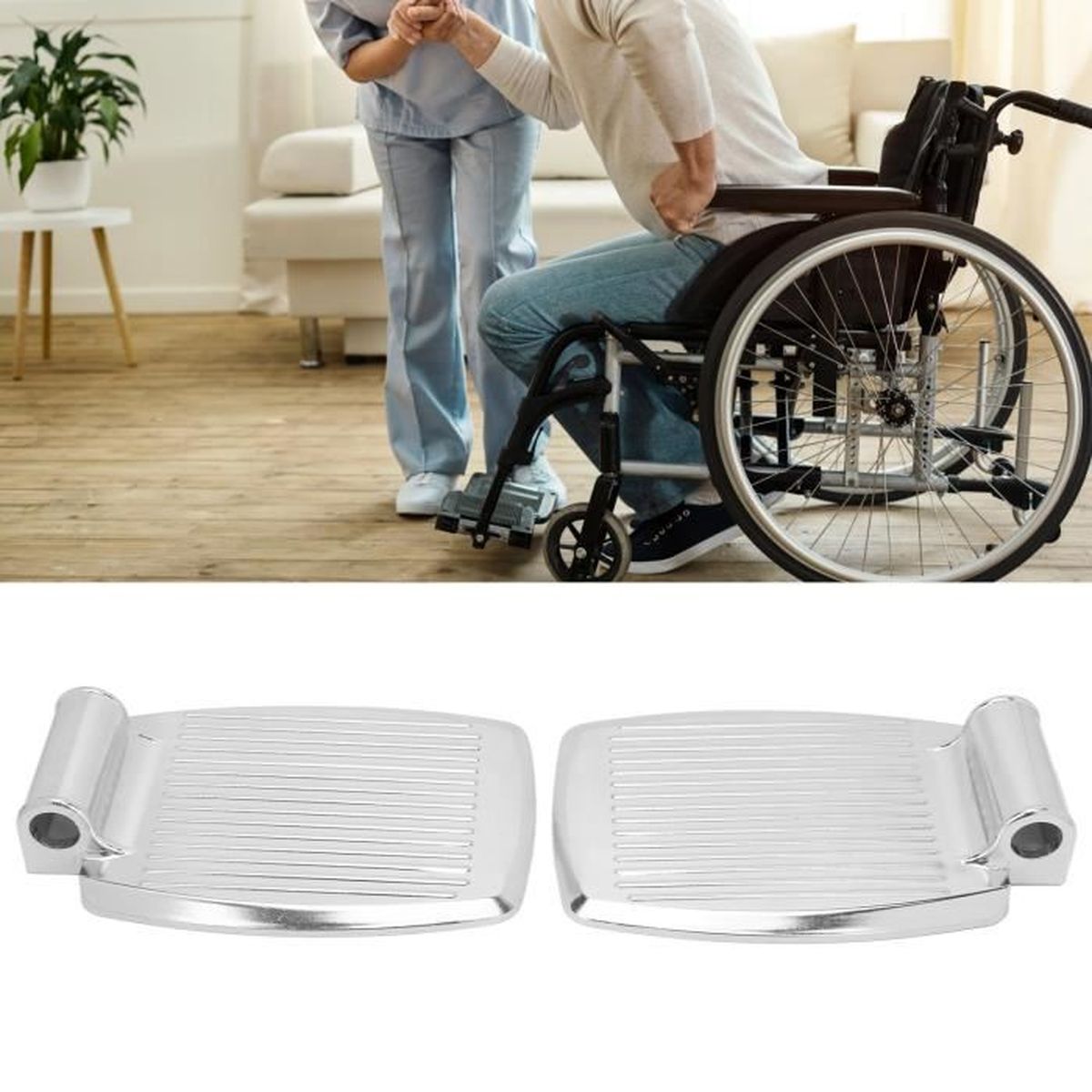 Repose-pieds pour fauteuils roulants standard Repose-pieds pour fauteuil roulant