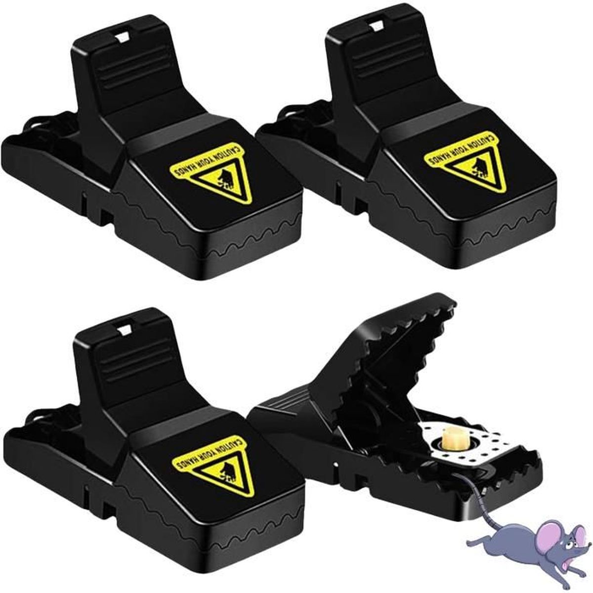 Set De 24 Faux Rats Halloween – Souris Réalistes En Plastique, Figurines Effrayantes Multicolores Pour Farces, Décorations De Fête Et Maison Hantée