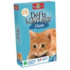 BIOVIVA Jeu de cartes - Défis Nature - Chats - 2 à 6 joueurs - Dès 7 ans - Fabriqué en France et éco-responsable