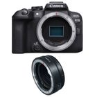 Canon appareil photo hybride eos r10 + bague ef-eos r
