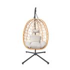 CONCEPT USINE CUZCO - Fauteuil suspendu effet rotin