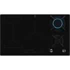 Plaque de cuisson mixte induction 800 90 cm 5 foyers verre Noir- Electrolux  Réf. KDI951723K