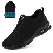 Chaussures De Sécurité Pour Femmes - Embout Acier, Semelle Anti-perforation Kevlar, Antidérapantes, Respirantes - Taille 36 à 42