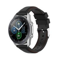 22 mm Montre Bracelet pour Samsung Galaxy Watch 3 45mm / Samsung Gear S3 Noir