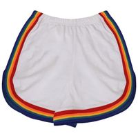 Shorts de sport pour filles en coton 100% - Blanc - Âge 5-13 ans