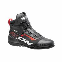 Chaussures moto Ixon ranker waterproof - noir/blanc/rouge - 44