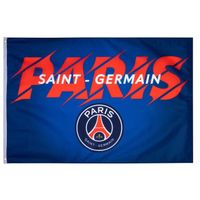 Drapeau PSG - Collection officielle PARIS SAINT GERMAIN - Taille 150 x 100 cm