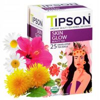 Tipson Organic Beauty SKIN GLOW Thé vert en sachets 25 x 1,5 g