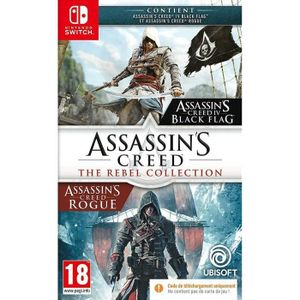 JEU NINTENDO SWITCH Assassin's Creed - Rebel Collection (Code dans la 