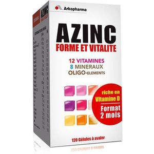 TONUS - VITALITÉ AZINC FORME ET VITALITE 120 GELULES