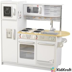 DINETTE - CUISINE KidKraft - Cuisine en bois pour enfant Uptown Blan