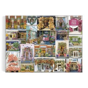 PUZZLE Puzzle 1000 pièces - Galison - Londres en fleurs -