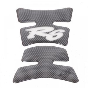 Autocollant Antidérapant Réservoir Moto Yamaha YZF R6 2006-2007 - Caoutchouc Gel 3M Noir