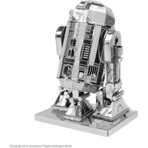 ASSEMBLAGE CONSTRUCTION Modèle 3D R2D2 - Metal Earth - Figurine Saga R2-D2 - Maquette Metallique - Puzzle 3D en Metal