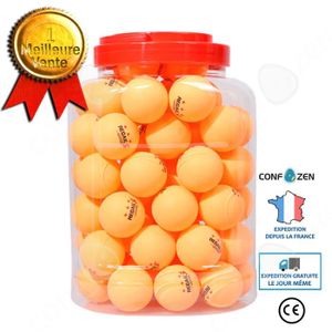 JJQHYC 30 Pièces Balle de Tennis de Table Balles de Ping-Pong Colorées  Balles de Tennis de Table en Plastique de 40 mm pour Enfants, Jeux de Fête